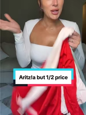 Aritz!a look for less. Found it for half on on tiktok shop #longsleeve #longsleevetop #doublelinedtop #falldealsforyou #tiktokshopfinds @QINSEN 