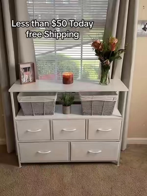 Affordable Entertainment stand or dresser #furnitureshopping #storagehacks #tvstand #affordablefurniture #dresser 