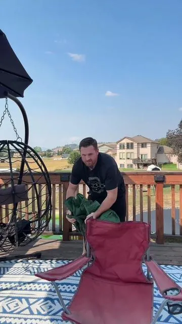 Relax anywhere you go 🏕️✨ The Mophoto rocking camping chair folds up easy, sets up fast, and gives you smooth rocking comfort outdoors. Perfect for camping, tailgates, beach trips, or watching the game — lightweight, portable, and built for all-day chill. #CampingGear #RockingChair #OutdoorEssentials #TailgateLife #beachday 