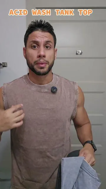 acid wash tank top.... #acidwashtshirts #tanktop #acidwashtanktop #menswearfashion #mensoutfit 