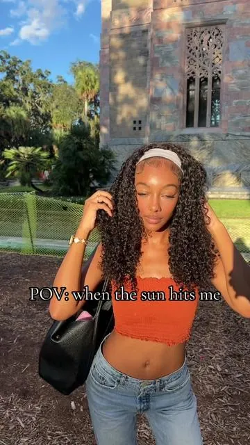 That sun be makin me feel myself 😭#xyzbca #ftpシ #LanguageLearning #fyppppppppppppppppppppppp #curlyhair 