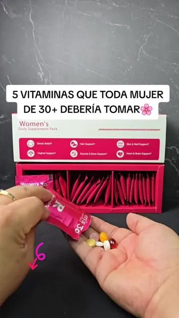RevitaPlus Multivitamínico para mujeres, 30+ más apiada el cabello, piel, uñas, ligamentos, corazón, cerebro completo para mujeres #revitaplus #revitaplusvitamins #Revitaplus30 #beautypack #saludfemenina  Los resultados pueden variar  