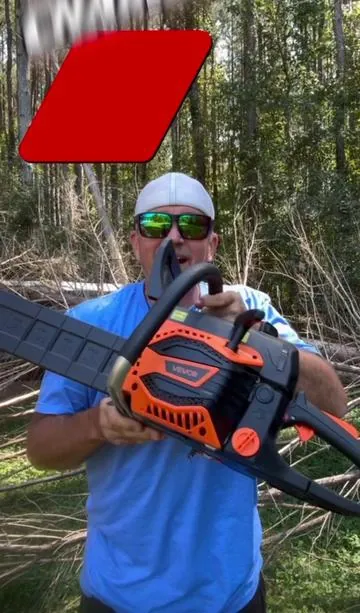 @Ollie @Vevor_US #vevor #vevorchainsaw #chainsaw #arborist #lumberjack 