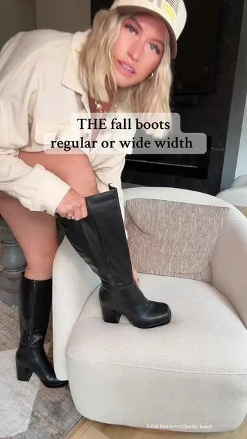 Comfortable, come in 3 colors - they did a small restock but they’re selling super fast!! #fallboots #boot #womensboots #superbrandclub #viralontiktokshop 