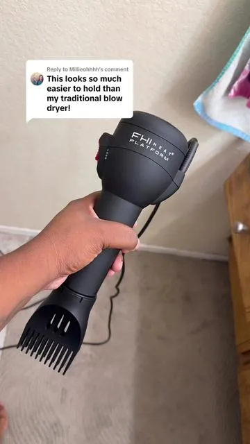 Replying to @Millieohhhh so glad I got this @FHI HEAT platform handless blow dryer!! And this sale is MAJOR! Grab yours TODAY!! #blowdryer 