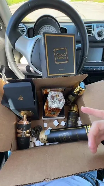 I’m stocked up on fragrance now ##fragrance##cologne##lattafaperfume