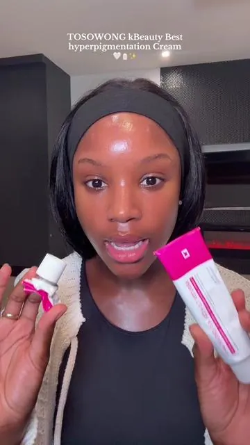 Best kbeauty hyperpigmentation cream in the market !! #tosowoong #arbutincream #hyperpigmentationtreatment #brighteningcream #arbutin7tranexamicacid4cream 