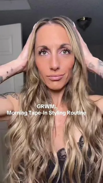 Transform your morning hair care routine with GOOGOO’s NEW invisible edge tape-ins ✨ Flawless, seamless, and so easy to style! From detangling to heat styling, these tape-ins blend like magic—your secret to effortless, everyday glam 💕 Watch this tutorial & get ready to level up your hair game ⚡   #googoohair #tapeinextensions #hairgoals #hairextensions #hairtutorial  