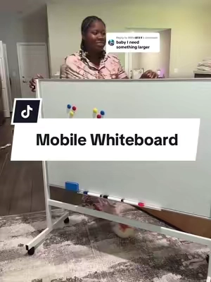 Replying to @Millie🇵🇷🇲🇽 this has to be a big enough whiteboard! And it’s on wheels!🙌🏾🙌🏾🙌🏾🙌🏾‼️‼️ #dryeraseboard #homeschoolersoftiktok #nursingschool #tiktokshopfalldealsforyou #tiktokshopcybermonday big magnetic dry erase board 