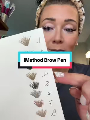 Replying to @Toni H Best brow pen I’ve used to date is from @IMETHOD BEAUTY Fills in my brows where I over plucked and still gives natural hairlike strokes to give a natural brow look. Comes in 8 different beautiful shades! #imethodbeauty #browpen #naturalbrows #tiktokshopcreatorpicks #superbrandclub 