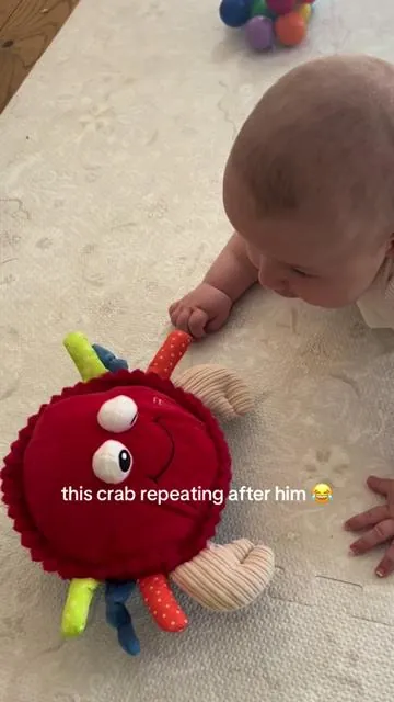 It’s entertaining us both 😂 #babymusthaves 