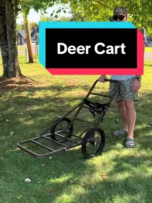 Make sure you have this deer cart @Vevor_US #deerhunting #deerseason #hunter #Outdoors #vevor 