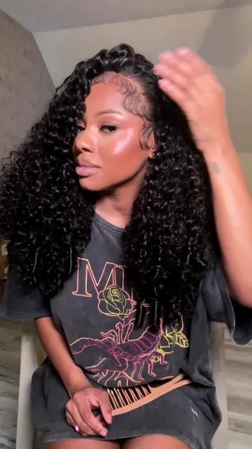 now sistaaa you should really add this wig to your cart! hurry up before the sale ends 🎀✨ @OQHAIR US Store @OQHAIR US @oqhairofficial  #burmesecurly #burmesecurlywig #curlyhair #bighair #wiginstall 