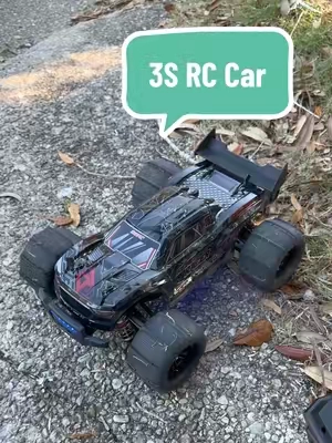 This brushless RC truck hits over 46+ MPH — insane power for off-road action on dirt, grass, sand, and snow. Built tough for thrill-seekers who want max speed and control. #tiktokshopcreatorpicks #techtok #RCspeed #offroadfun #fastcars 
