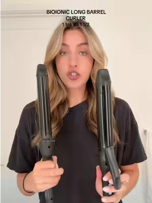 the bioionic long barrel curling irons are the best everrrr 