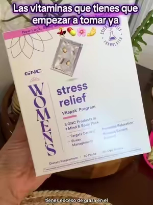 Estás Vitaminas son Buenisimas para nosotras las mujeres. 🩷💃💊🌸😍 vas a ser otra! Te vas a sentir muy bien físicamente y emocionalmente.🤌#fyp#vitamins#gncvitamins #StressRelief #vitaminas 