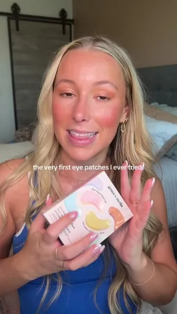 the best ever!! @grace & stella shop #graceandstella #eyepatches #skincare  