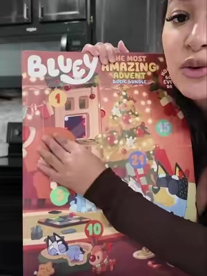The Bluey advent calendar is back 😍😍😍 #bluey #blueyadventcalendar #kidsadventcalendar #blueychristmasadventcalendar #tiktokshoprestock 