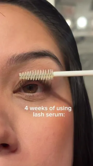 Best product for long lashes 💗 #lashes #eyelashgrowth #lashserum #fyp #viral 