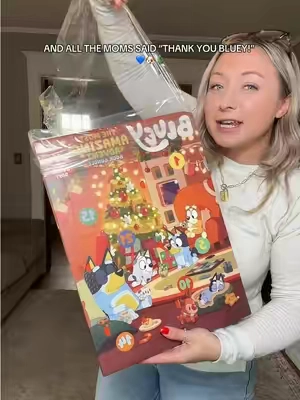 This is why we love you bluey! #bluey #adventcalendar 