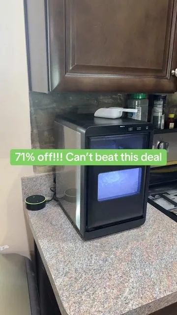 #icemakermachine #icemaker #dealsforyoudays #tiktokshopmademebuyit #labordaysale 