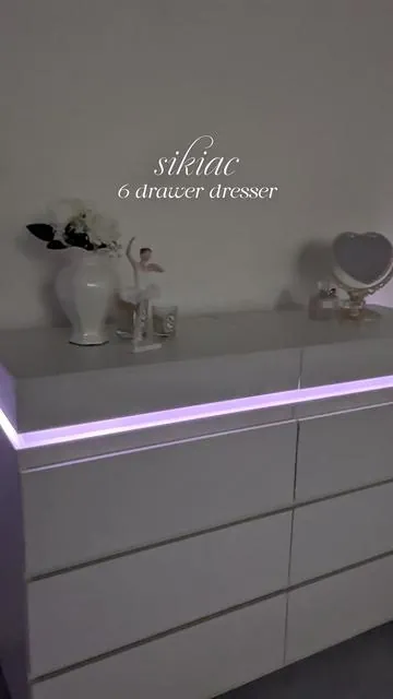 @Sikaic Official has the best furniture 🥰 #tiktokshoprestock #tiktokshopcreatorpicks #dresser #furniture #coquette 