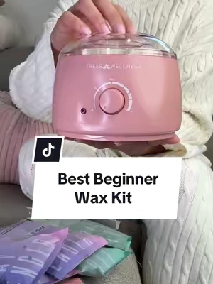 fall in love with smooth skin and saving money 💖 ##waxing #hardwax #hairremoval #legwax #tresswellness