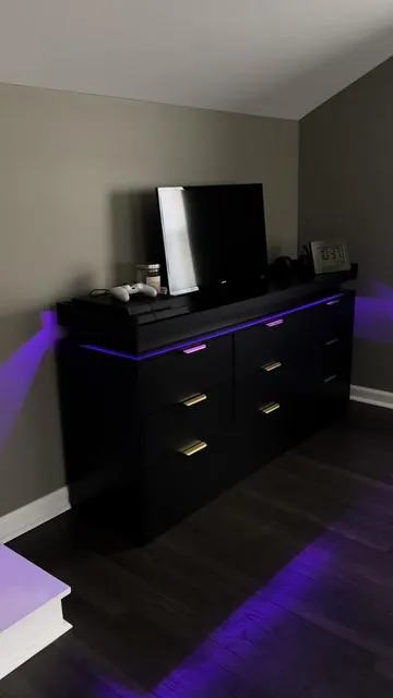 #dresser #nightstand #led #fyp #viral 
