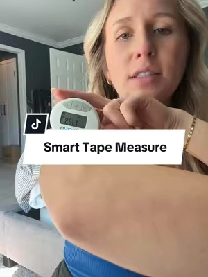 A smart tape measure is a must if you’re trying to build muscle #buildmuscle #smarttapemeasure #bodycomposition #strengthtraining 