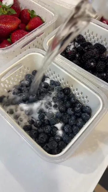 Keep your produce fresh for longer! #fridgestorage #fridgeorganization #kitchen #organize #tiktokshopcreatorpicks 