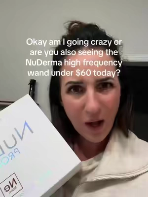 This thing literally zaps my zits before they even appear! #nuderma #highfrequencywand #highfrequencyfacial #tiktokshoprestock #tiktokshopcreatorpicks 