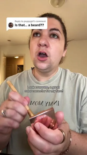 Replying to @poppygirl you must be super fun.  #tartecolorcorrector #colorcorrector #hirsutism #sourdough 