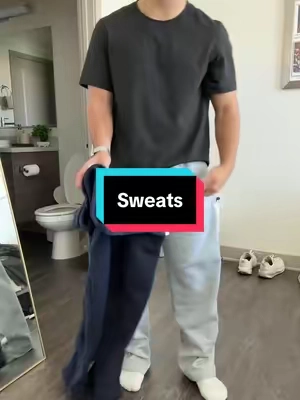 5’8 160 size M #baggy #straightleg #sweatpants #fleece