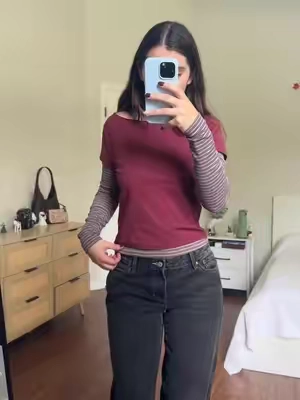 THIS LONG SLEEVE IS SO CUTE #longsleeve #longsleeveshirt #edikted 