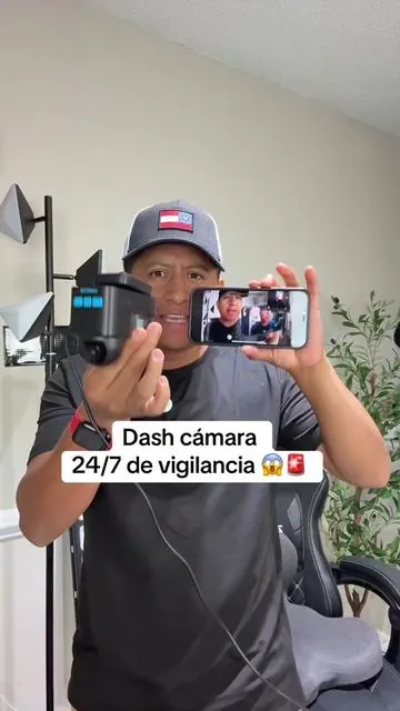 Dash cámara graba 24/7#dashcam #camaraparacarro #tiktokshop #pfypシ 