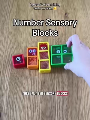 Have yall heard of this show?? #toddlergiftideas #sensorytoy #numberblocks #toddlertoys #educationaltoy 