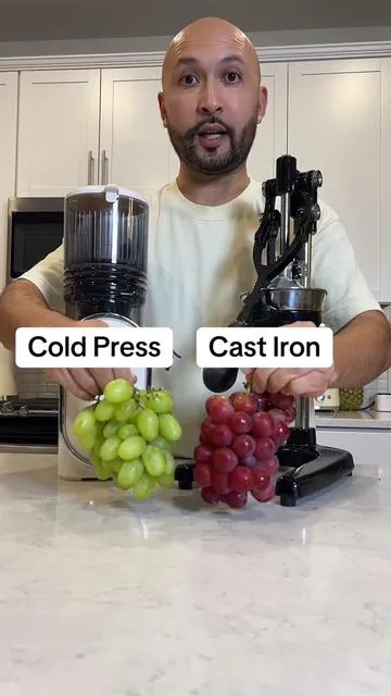 This Cold Press Juicer squeezed out every last drop from grapes 🍇 by @SUSTEAS US #susteas #juicer #coldpressjuicer #falldealsforyou #juicermachine 
