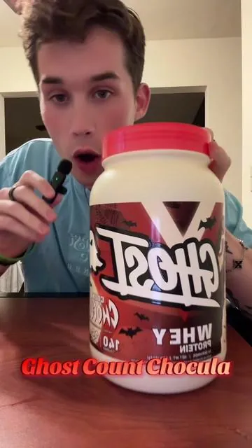 just amazing @GHOST LIFESTYLE #ghost #protein #countchochula #viral