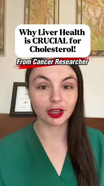 Liver health and cholesterol have a very close relationship! #liverhealth #cholesterol #over40 #over50 #holistichealth 
