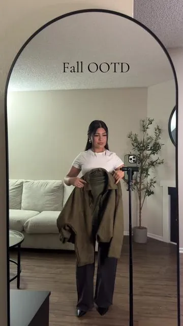 love this color for fall #fyp #outfitinspo #OOTD #outfitideas #foryou #fypシ 