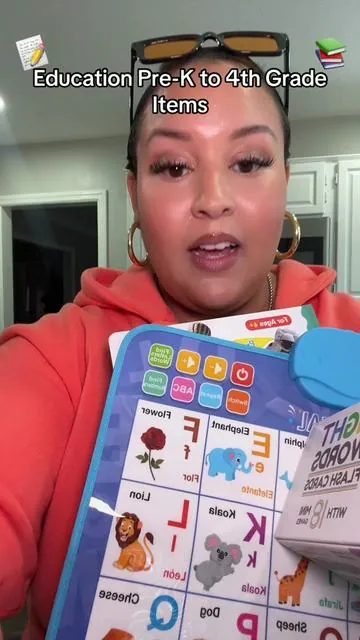 Educational resources that are found here in the TikTok shop. I absolutely love all these products #Education #Homeschool #prek #kindergarten #educationtiktok 