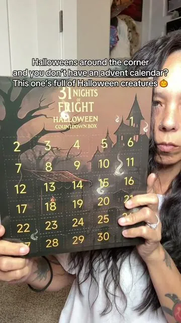 Halloween advent calendar