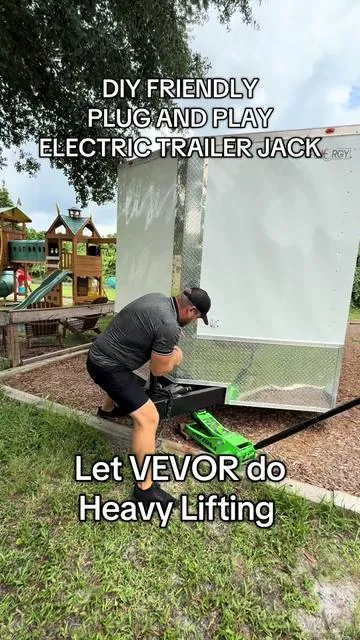 🚐⚡ Upgrade your trailer game! The VEVOR 5000lbs Electric Power Tongue Jack makes hitching and lifting effortless. Heavy-duty, smooth, and built for convenience! #TrailerLife #VEVOR #TowSmart #TrailerJack      #RVLife 