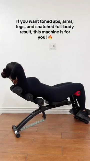 Adjustable Weight Bench for Full Body Workout.The perfect exercise machine for abs, arms and legs! 🔥 #exercisemachine #homeworkoutmachine #homeworkoutequipment #homegymequipment #homeexerciseequipment 