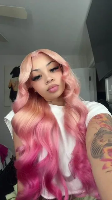 This wig took color soooo well !!! Cute bein will never let you down from @Cute Bein Hair Shop 