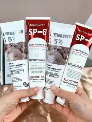CEELIKE Red SP-6 Super Probiotic Toothpaste & Hydroxyapatite Toothpaste Set – Repairs Teeth, Freshens Breath, and Enhances Oral Health.#ceelike #fluoridefreetoothpaste #hydroxyapatite #toothpaste #whiteningteeth #teethcleaning #oralhealth  #tiktokshop #tiktokshopcreatorpicks