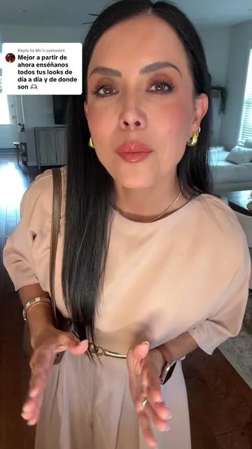 Replying to @Mc enseñándoles mi outfit este set de dos piezas es de TikTok me costó menos de $30dlls y está hermoso me lo pedí en talla S #tiktokshop #outfitinspo #outfit #over40 #yizza 