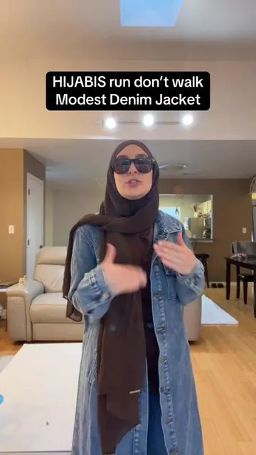 And this is a MEDIUM #modestfashion #modestfit #fallfashion #hijabifinds #hijabi 