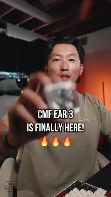 Finally the Cmf Ear 3 by NOTHING is out and it’s good! New upgraded drivers that can use hifi audio codecs. New super mic feature in the case allows to noise cancelation for you phone calls delivering clean noise free audio and a talk button on the case allows for walkie talkie mode or use the talk button to take advantage of the super mic for your calls instead of the mic on the actual earbuds. Eco friendly with 0 glue used to assemble and it’s made of 100% recycled material. 🫡 @CMF by Nothing  #earbudswireless #earbuds #wirelessearbuds #techtok #cmfnothingear3 