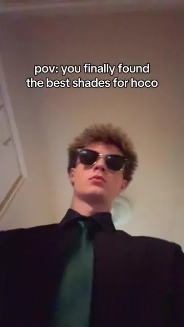 these are so tuff #sunglasses #hoco #homecoming #rayban #oldmoney 